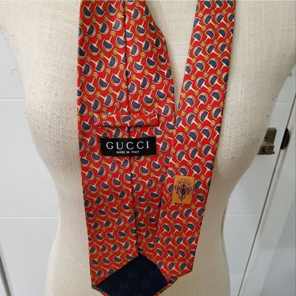 Gucci Men's Silk Neck Tie - Picture 3 of 6